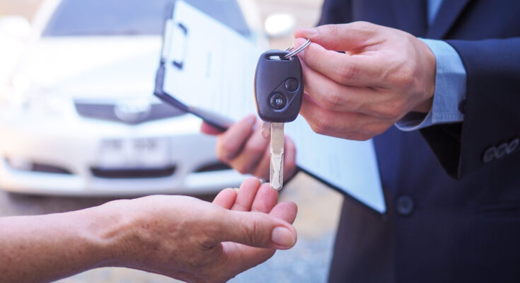 Car Salesman Key New Owner